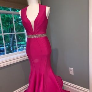 Mac Duggal gown